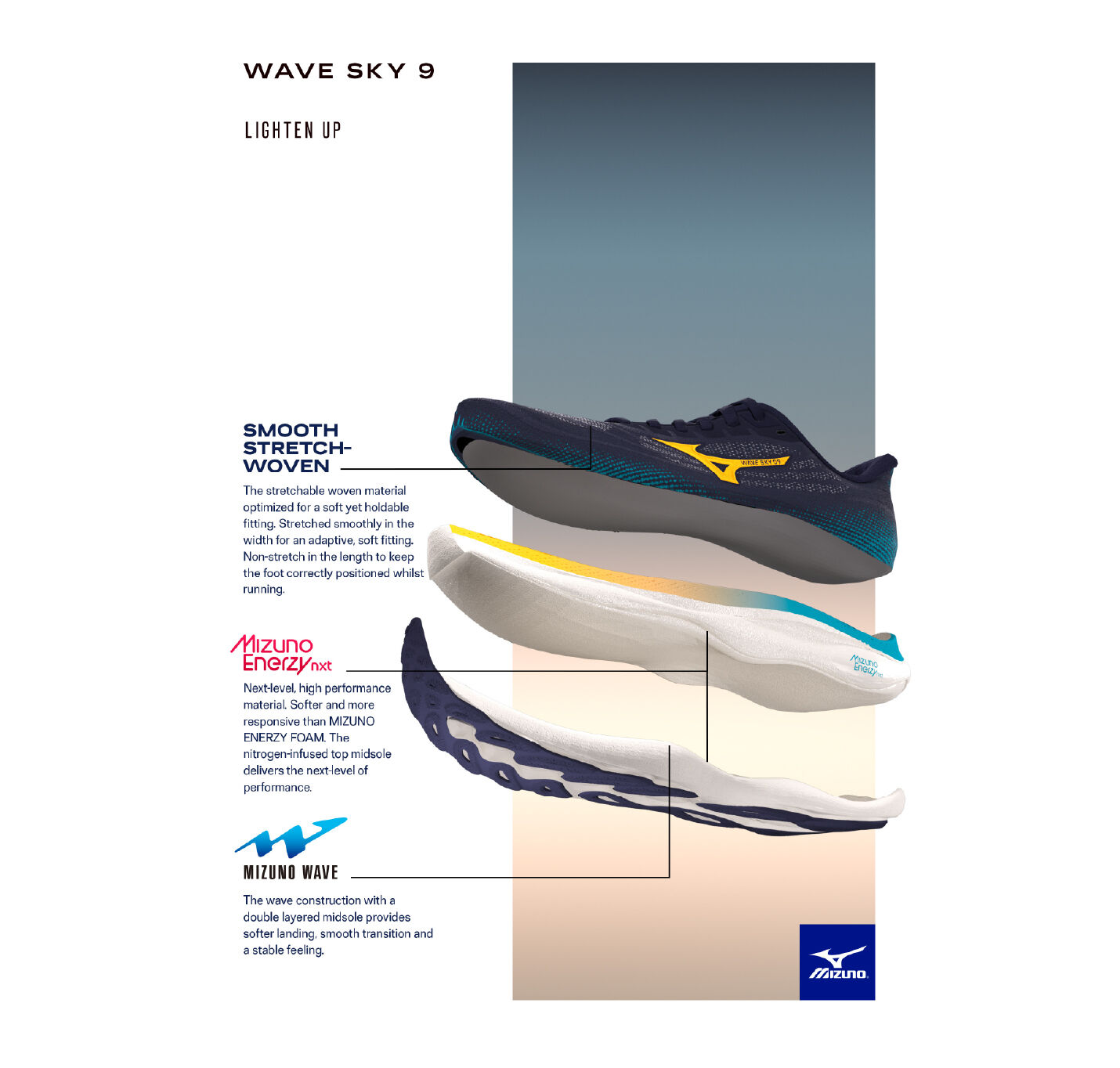 WAVE SKY 9 | Shoes | Running | Mizuno Turkey